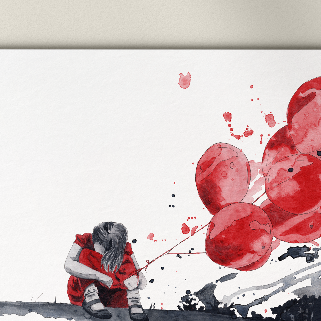 "Learning to Let Go" Print