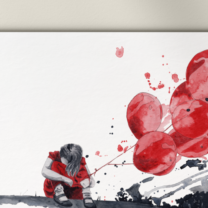 "Learning to Let Go" Print