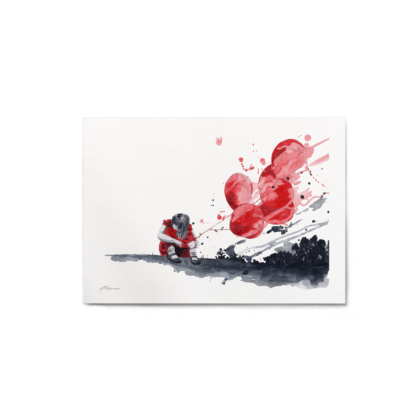 "Learning to Let Go" Print