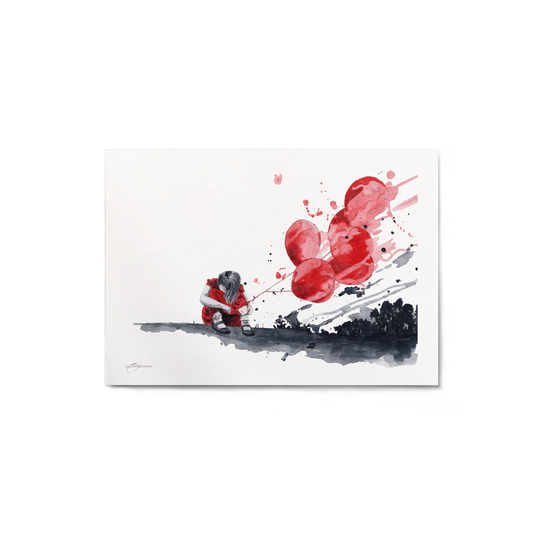 "Learning to Let Go" Print
