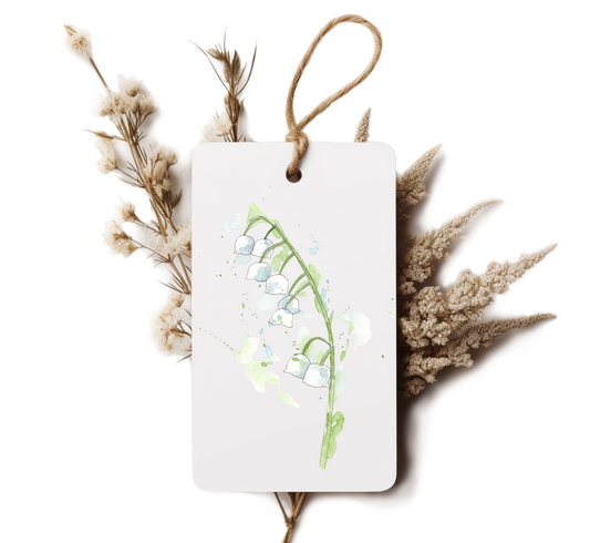"Lily of the Valley" Gift Tag