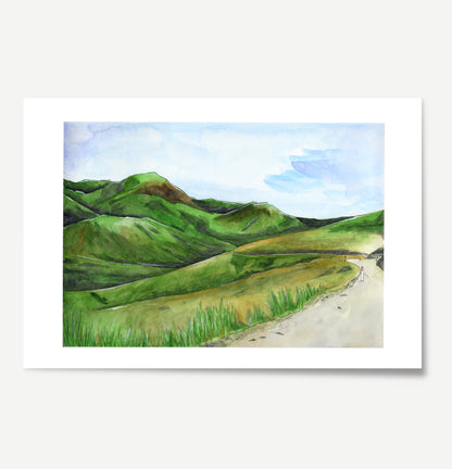 Lindis Pass Print