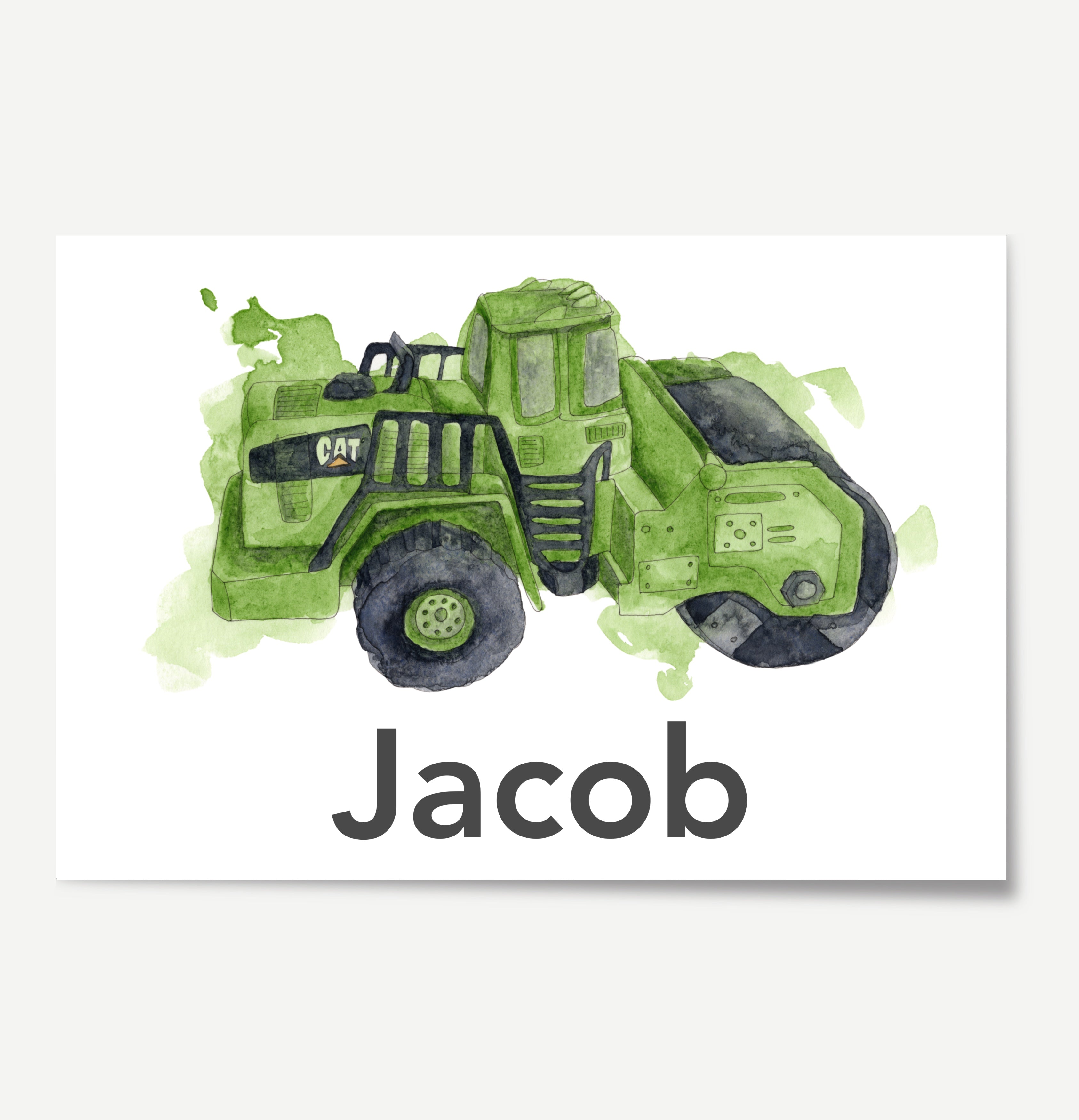 Steamroller Custom Print – Fantailed Illustrations
