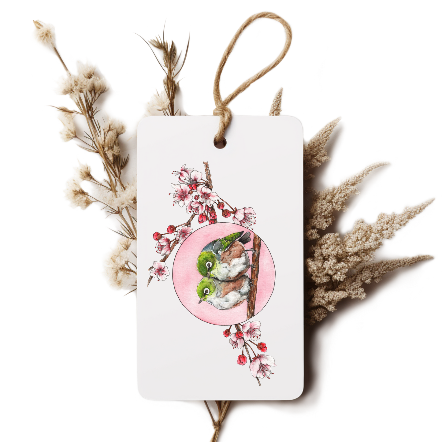 "Native Pair Tauhou" Gift Tag