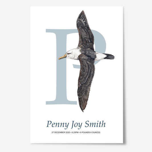 P Letter Custom Print