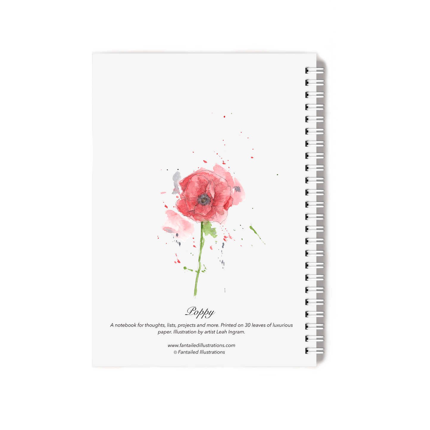 "Poppy" Notebook