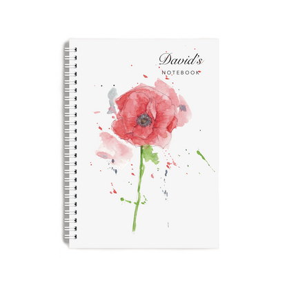 "Poppy" Notebook
