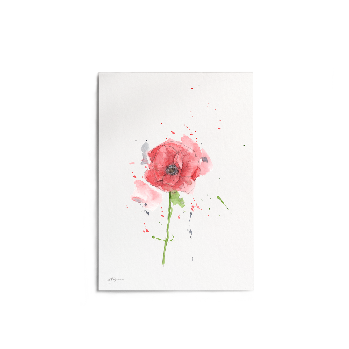 "Poppy" Print