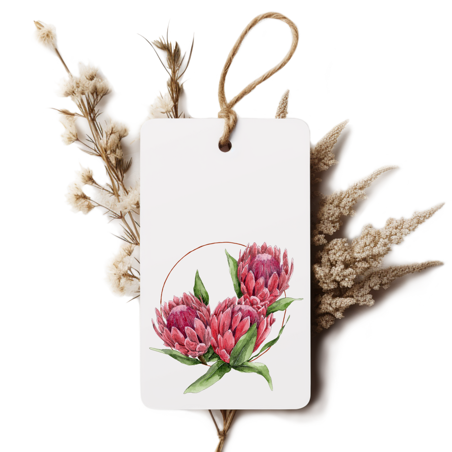 "Proteas Wreath" Gift Tag