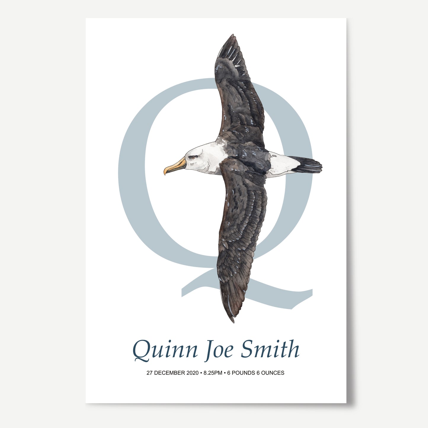 Q Letter Custom Print