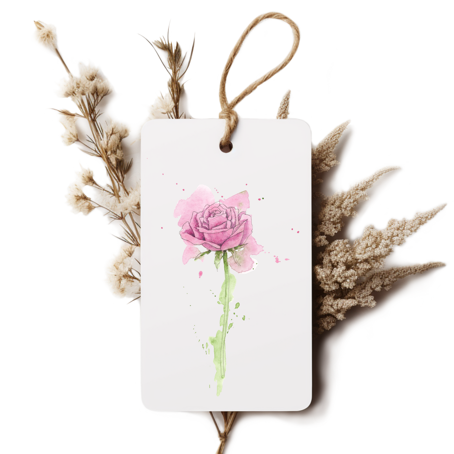 "Rose" Gift Tag