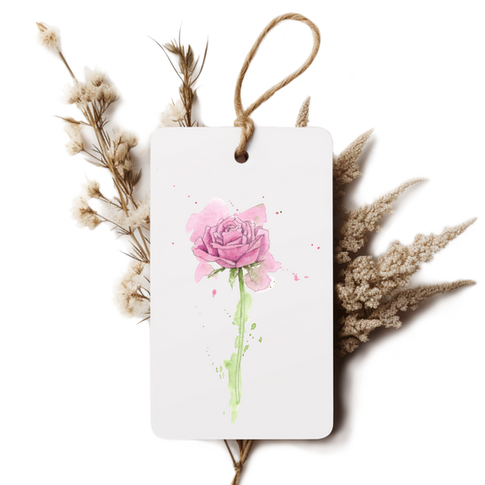 "Rose" Gift Tag