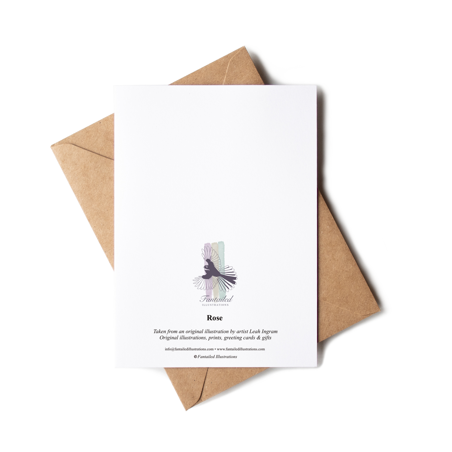 "Rose" Greeting Card