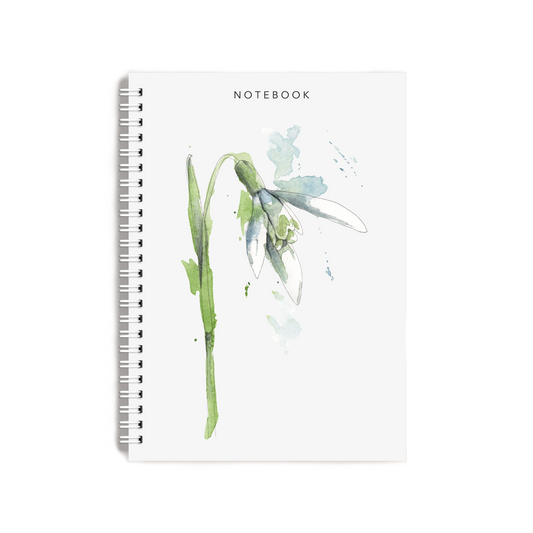 "Snowdrop" Notebook