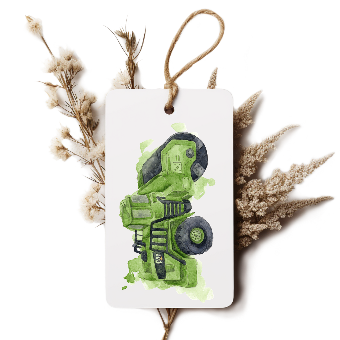 "Steamroller" Gift Tag