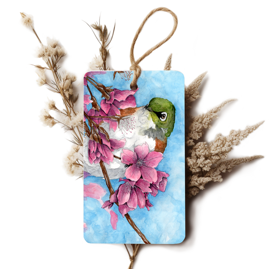 "Tauhou in the Blossoms" Gift Tag