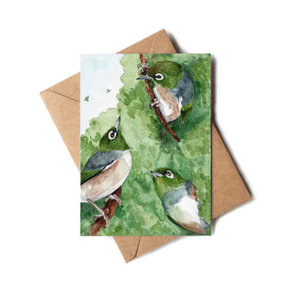 "Tauhou in the Hedge" Greeting Card