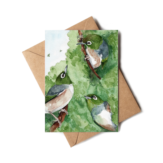 "Tauhou in the Hedge" Greeting Card