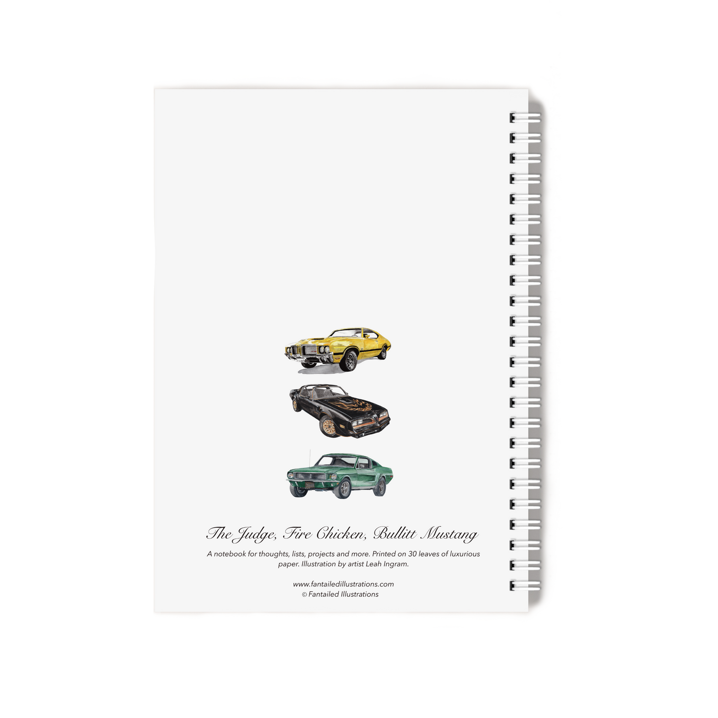 "Muscle Cars" Notebook