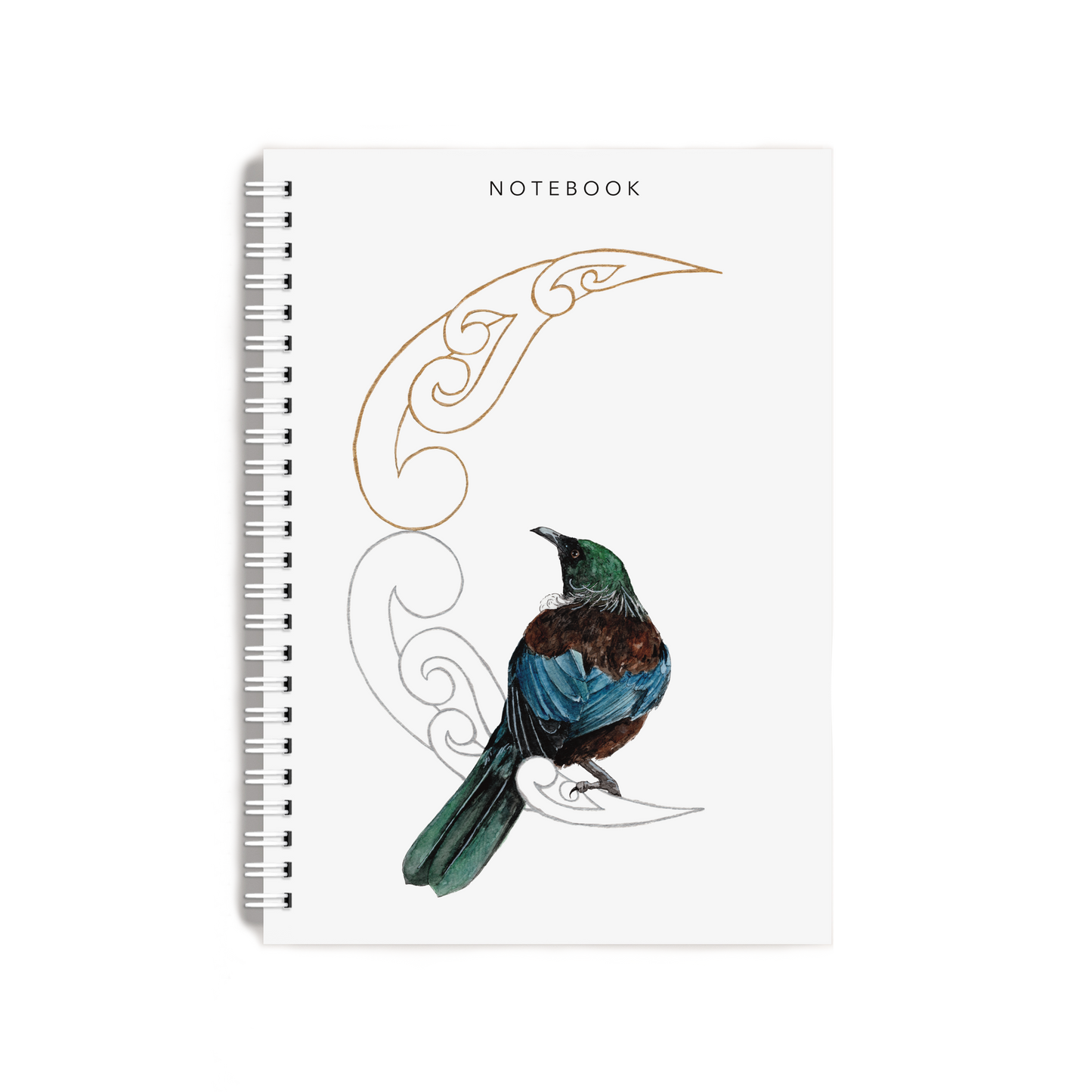 "Tūī & Moon" Notebook