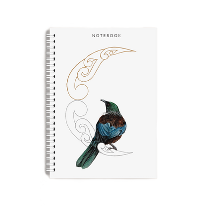 "Tūī & Moon" Notebook