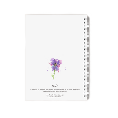 "Violet" Notebook