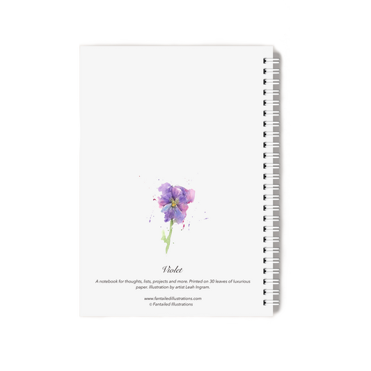 "Violet" Notebook