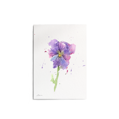 "Violet" Print