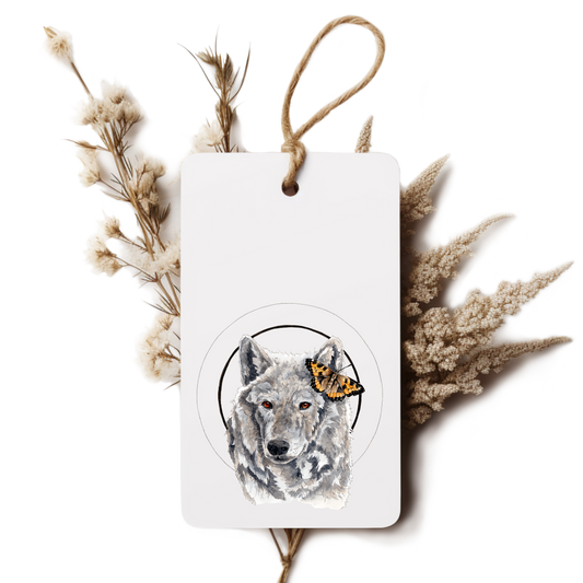 "Wolf" Gift Tag