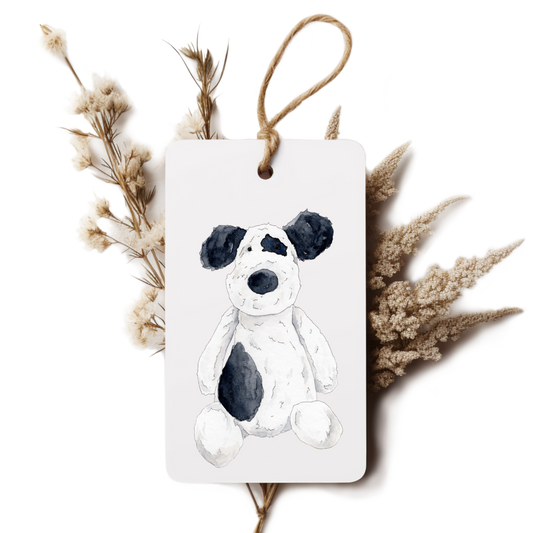 "Woof" Gift Tag