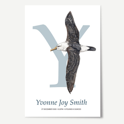 Y Letter Custom Print