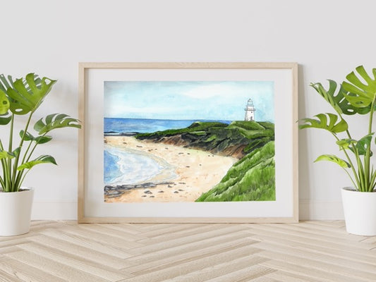 Waipapa Point Lighthouse Print