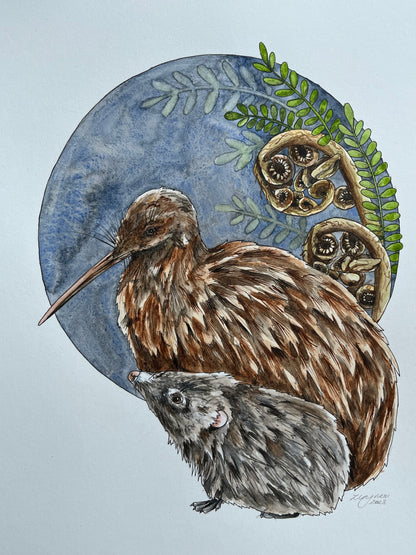 Kiwi & Hedgehog Original