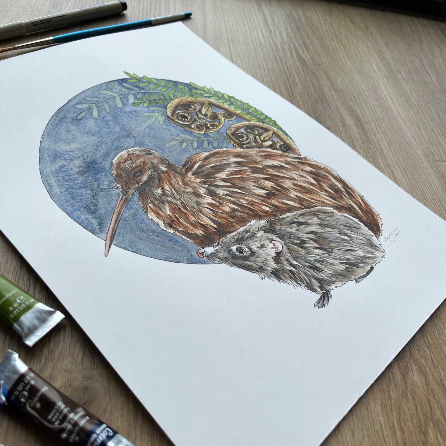 Kiwi & Hedgehog Original