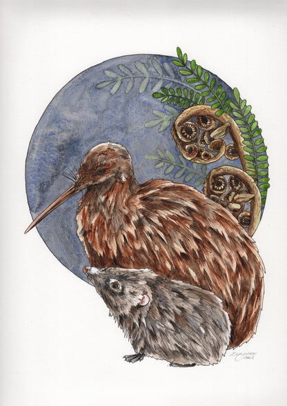 Kiwi & Hedgehog Original