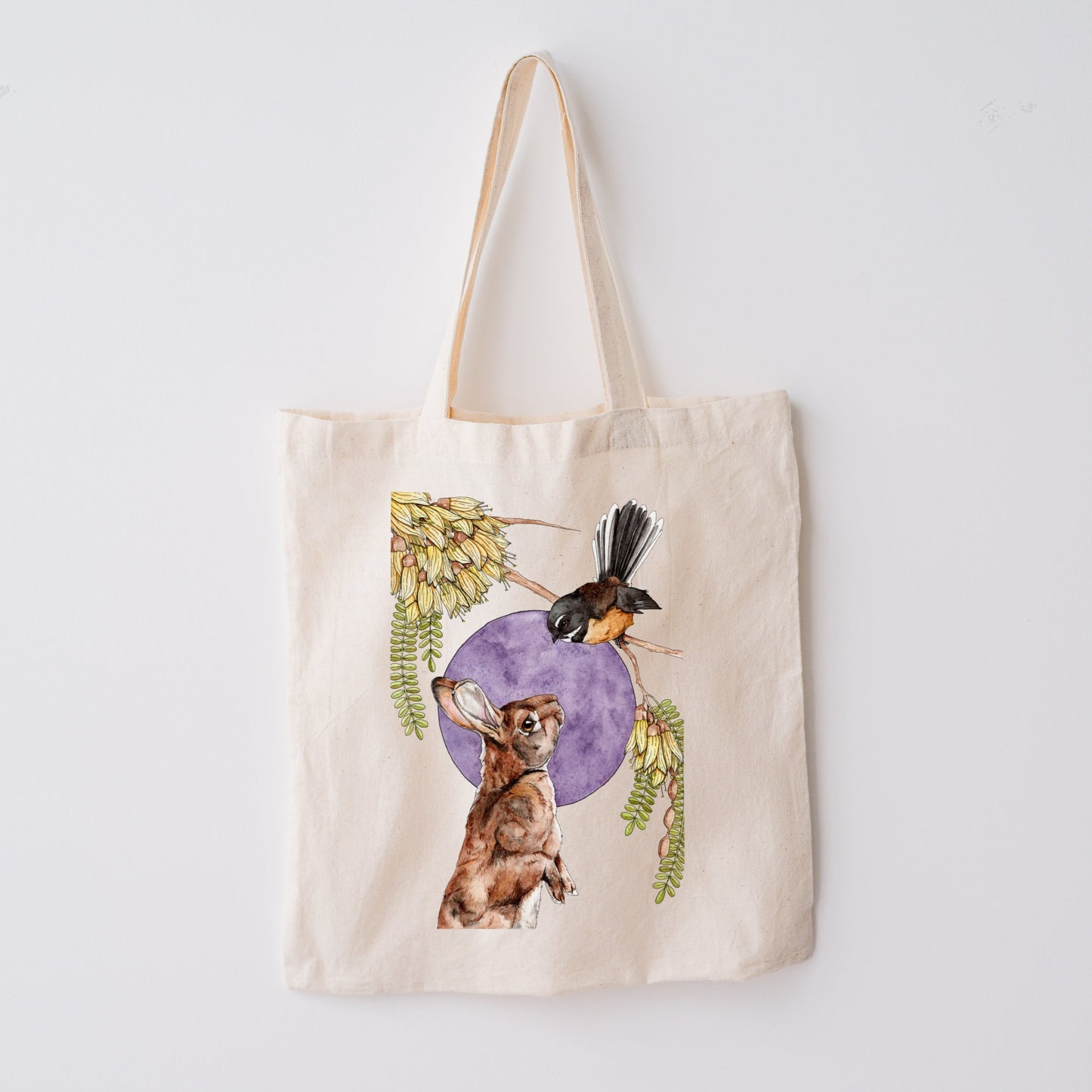 Pīwakawaka & Rāpeti Premium Tote Bag