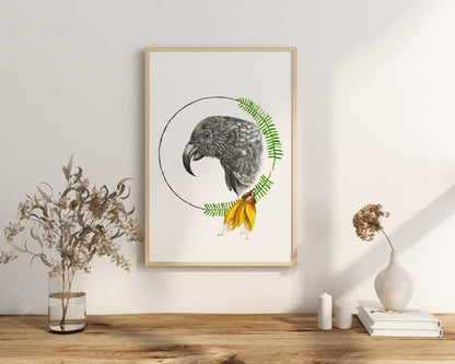 Kākā Limited Edition Print