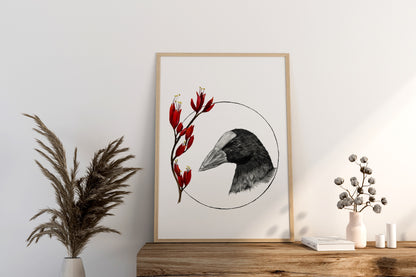 Pūkeko Limited Edition Print