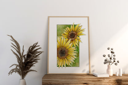 Sunflowers Print